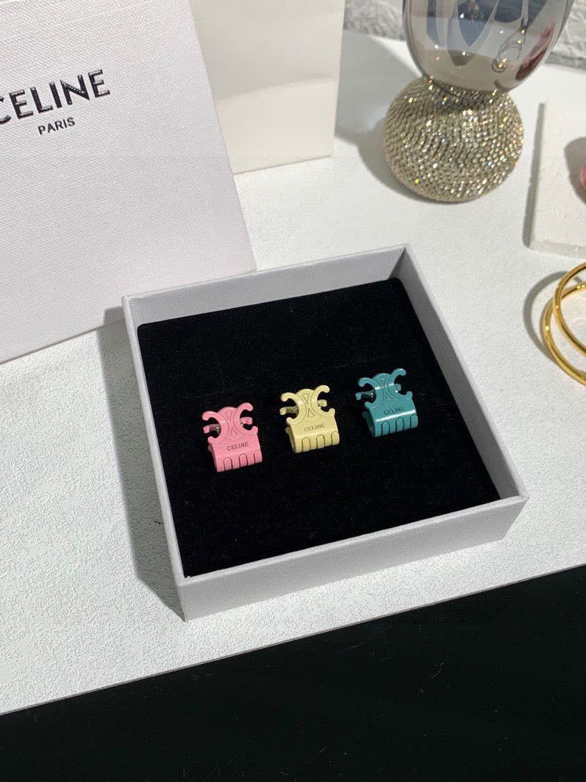 Celine Colorful Animal Hair Clips